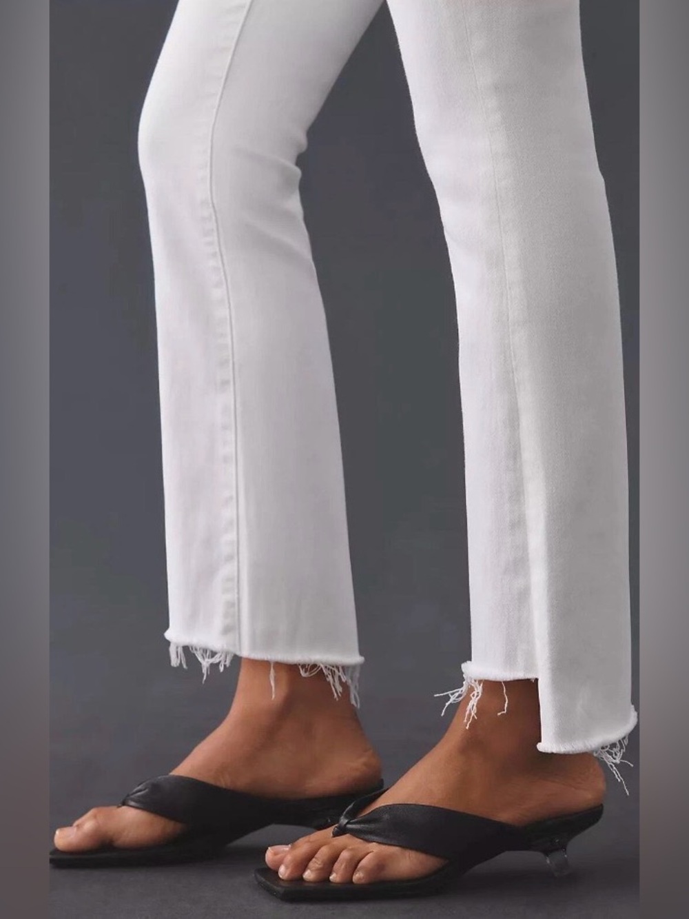 MOTHER Insider Crop Step Fray in Fairest of Them All Size 30 New with tags. - Picture 3 of 12